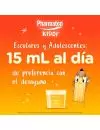 Pharmaton Kiddi Jarabe Con 100 mL Sabor Naranja-Mandarina