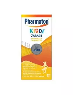 Pharmaton Kiddi Jarabe Sabor Naranja-Mandarina 200 mL