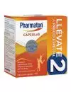 Pharmaton multivitamínico para adultos. Mejora el rendimiento diario. 30 + 30 cápsulas de 40 mg c/u