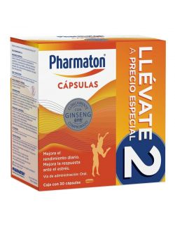 Pharmaton Multivitamínico para Adultos 30+ 30 Cápsulas de 40 mg c/u