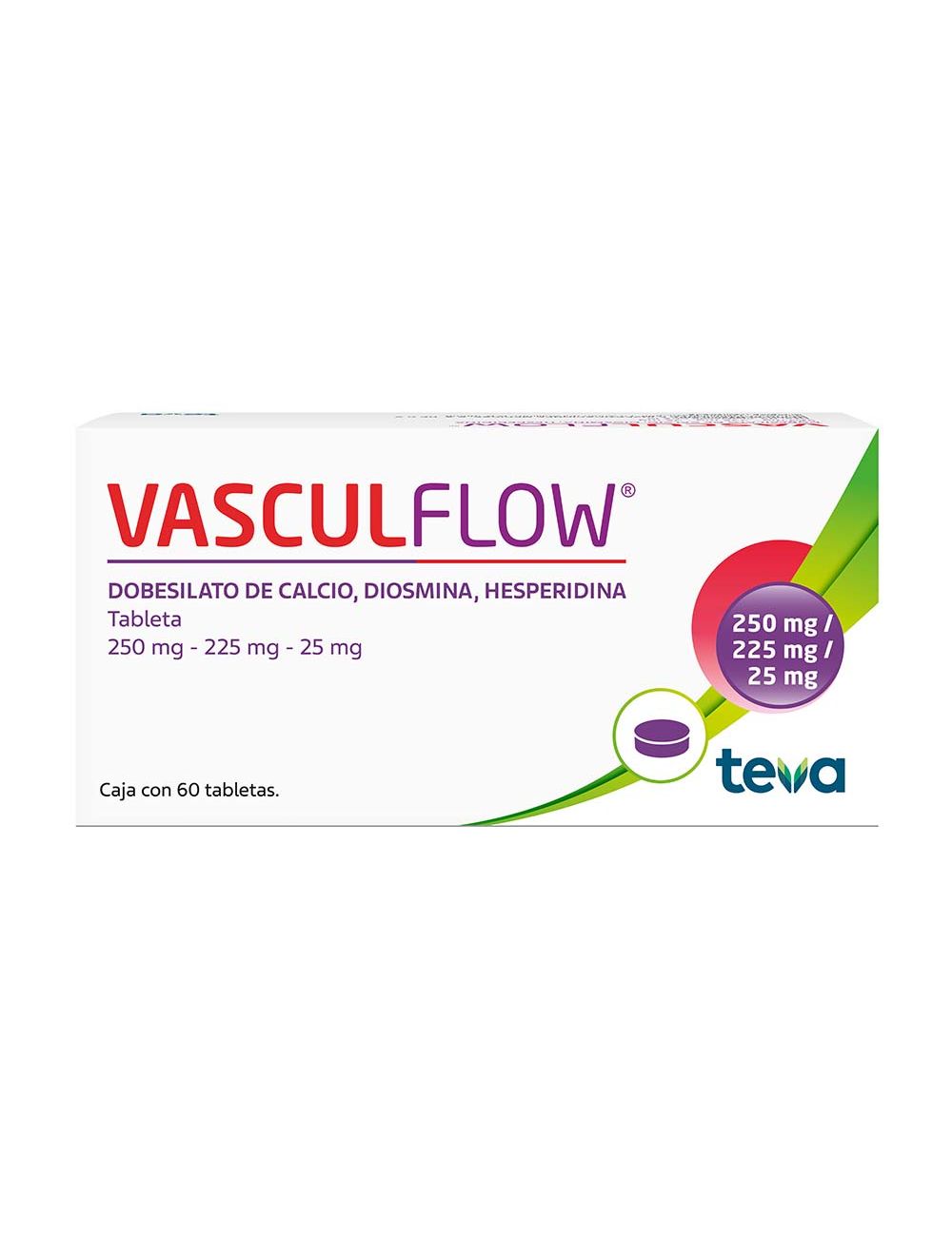 Vasculflow Caja Con 60 Tabletas