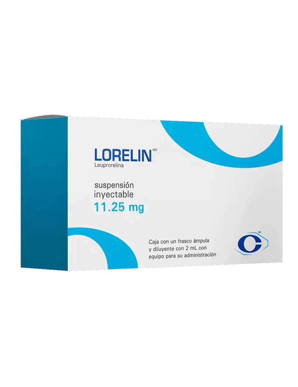 Lorelin® 1.25 mg (Leuprorelina) - 1 frasco ámpula y diluyente de 2 ml - Cryopharma