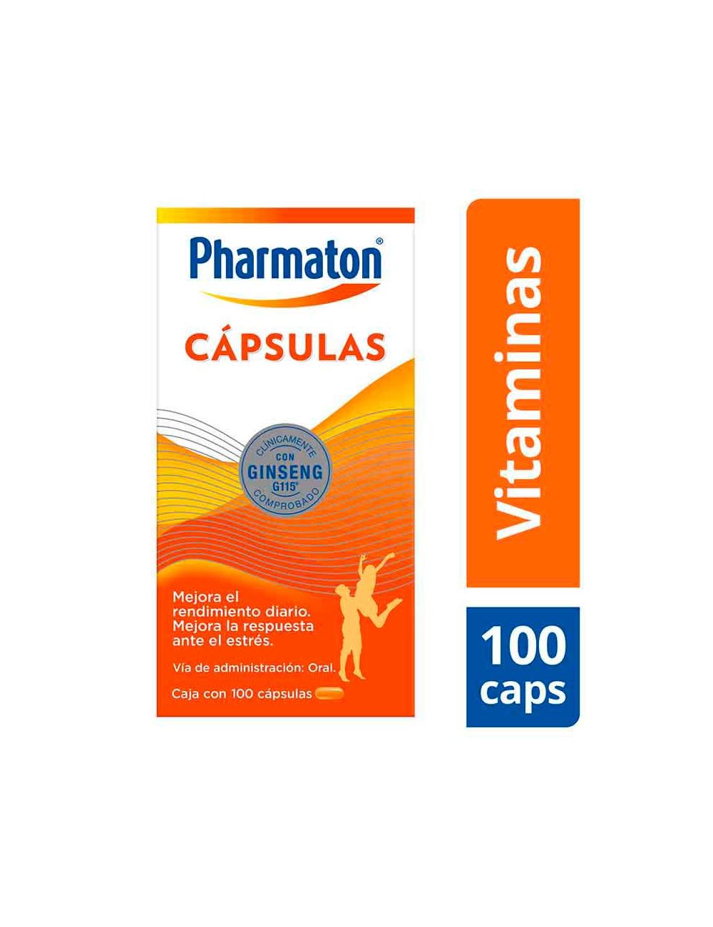 Pharmaton Caja Con Frasco Con 100 Cápsulas