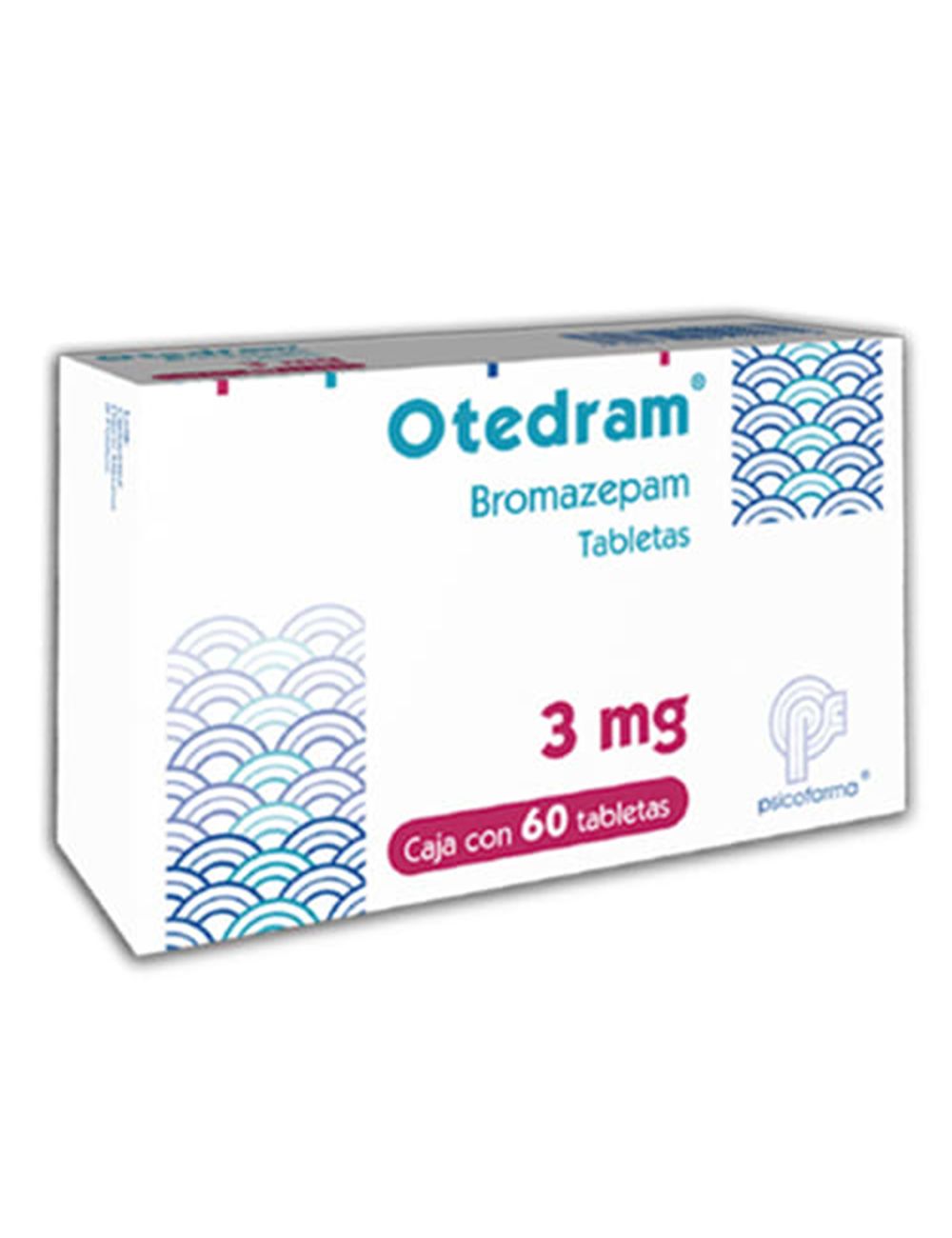 Otedram 3 mg 60 Tabletas - RX1