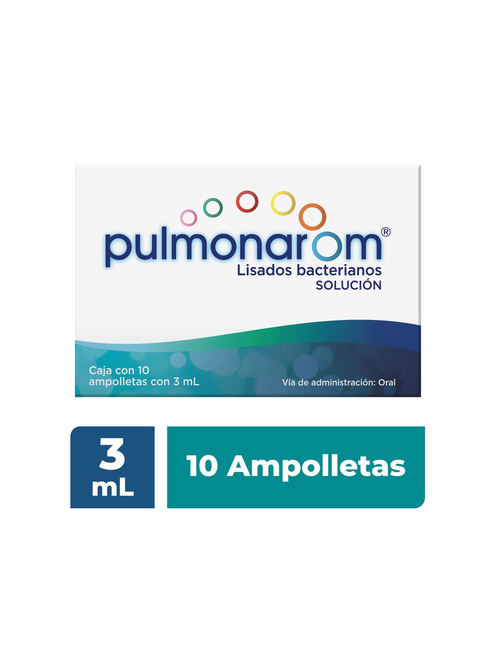 Pulmonarom Caja Con 10 Ampolletas 3 mL