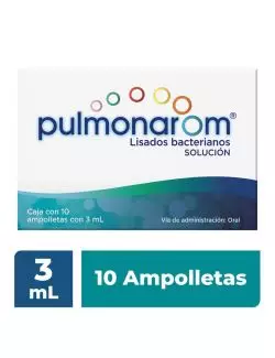 Pulmonarom® 3ml (Lisados Bacterianos) - 10 Ampolletas - Sanofi