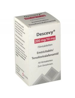 Descovy 200 mg /10 mg Frasco con 30 Tabletas