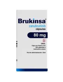 Brukinsa Zanubrutinib 80 mg Caja C/ 120 Cápsulas