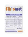 Fibiomet - Probiótico y Prebiótico - Sabor Naranja con 10 Sobres