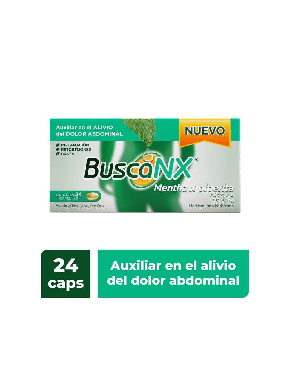 BuscaNX 24 Cápsulas 181.6mg