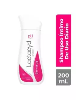 Lactacyd fémina shampoo íntimo de uso diario, 200ml