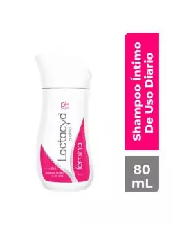 Lactacyd fémina shampoo íntimo de uso diario, 80ml