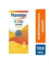 Pharmaton Kiddi Jarabe Multivitamínico para Niños y Adolescentes Naranja-Mandarina 100ml