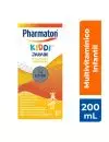 Pharmaton Kiddi Jarabe Multivitamínico para Niños y Adolescentes Naranja-Mandarina 200 ml