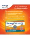 Pharmaton 50 + senior multivitamínico en 30 cápsulas.