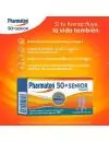 Pharmaton 50 + Senior Multivitamínico para Adultos Mayores 60 Cápsulas de 750 mg c/u.
