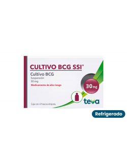 Cultivo BCG SSI 30 mg Suspensión Mycobacterium bovis RX3