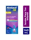 Histiacil FAM jarabe infantil para la tos seca y con flemas, sabor Fresa 140 ml