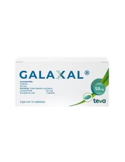 Galaxal 50mg Caja con 14 Tabletas