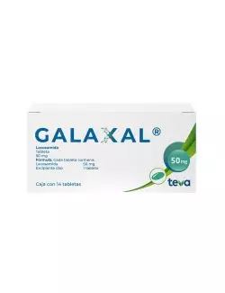 Galaxal 50mg Caja con 14 Tabletas