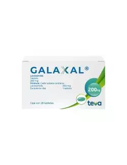 GALAXAL® 200 mg (Lacosamida) - Caja con 28 Tabletas - Teva