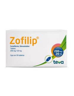 Zofilip 200mg/20mg Caja Con 30 Tabletas