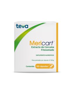 Mericart Suplemento Alimenticio 500 mg Caja Con 60 Cápsulas