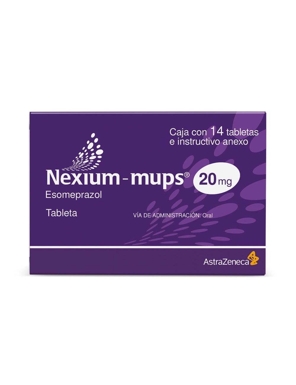 Nexium Mups 20 mg Caja Con 14 Tabletas