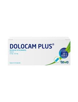 Dolocam Plus 15 mg/215 mg Caja Con 10 Cápsulas