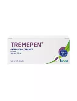 Tremepen 300 mg/25 mg Caja Con 20 Cápsulas