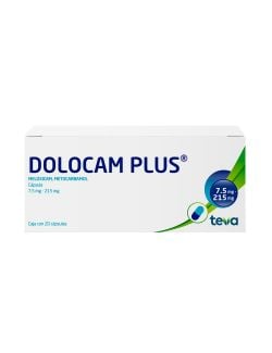 Dolocam Plus 7.5 mg/215 mg Caja Con 20 Cápsulas