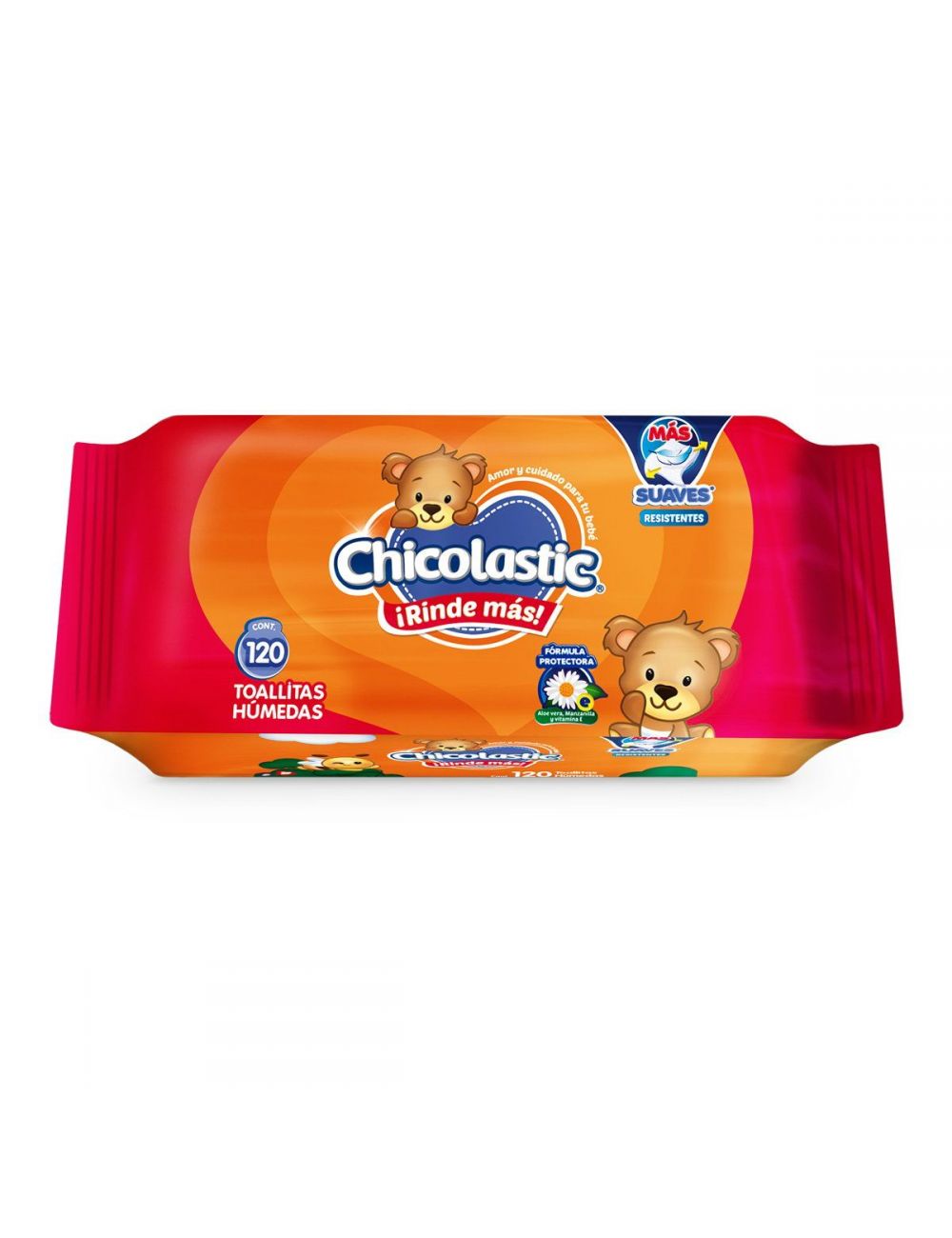 Chicolastic Classic Bolsa Con 120 Toallitas Húmedas