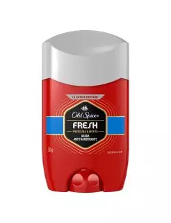 Old Spice Antitranspirante en Barra, Invisible Fresh, 50 gr