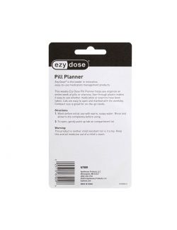 Ezy Dose Pastillero Para 7 Días