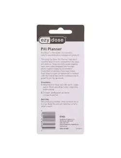 Ezy Dose Pastillero Am/Pm Empaque Con 1 Pieza