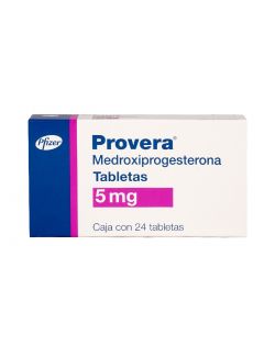 Provera 5 mg Caja Con 24 Tabletas