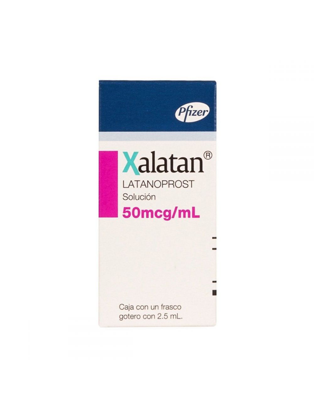 Xalatan® 50mcg/ml (Latanoprost) - Frasco 2.5ml - Pfizer -  RX3