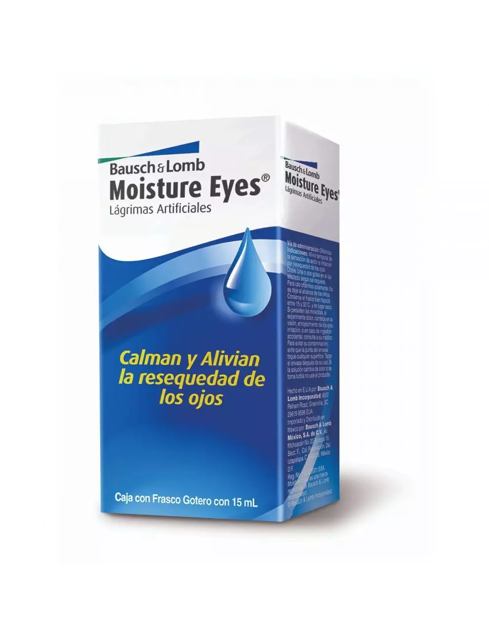 Bausch&Lomb Moisture Eyes Caja Con Frasco Gotero Con 15 mL