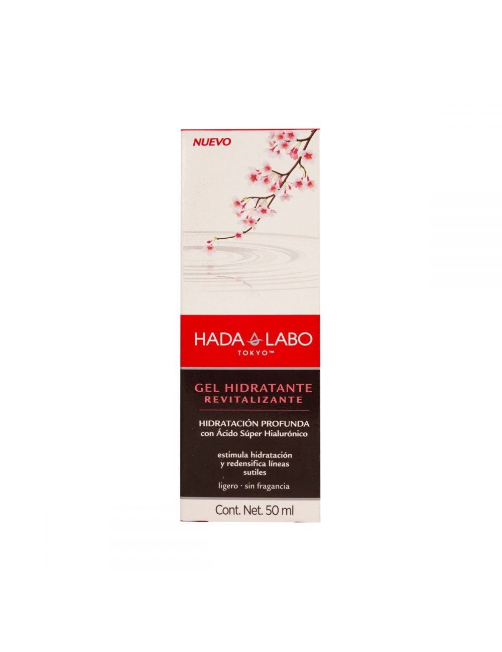 Hada Labo Gel Hidratante Revitalizante Caja Con Envase Con 50 mL