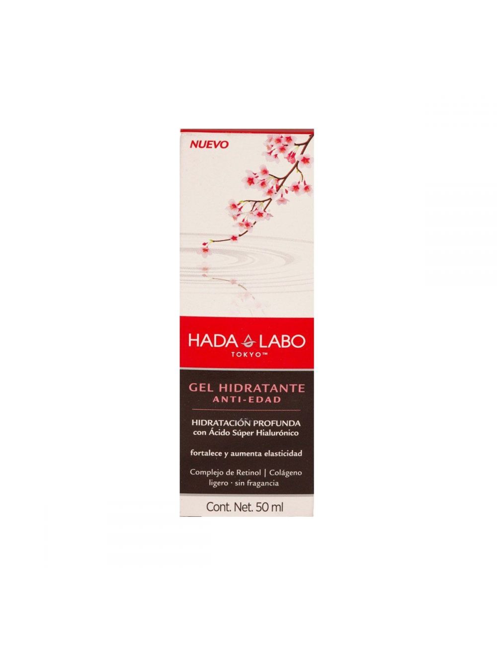 Hada Labo Gel Hidratante Anti-Edad Caja Con Envase Con 50 mL