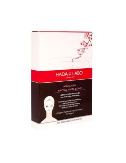 Hada Labo Mascara Facial Anti-Edad 20 mL Caja Con 4 Piezas.