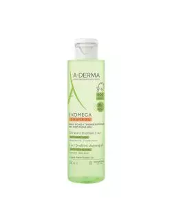 A-Derma Exomega Gel Emoliente Para Bebé Con 200 mL