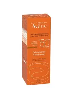 Bloqueador Solar Avene FPS 50+ Crema Caja Con Tubo  Con 50 mL