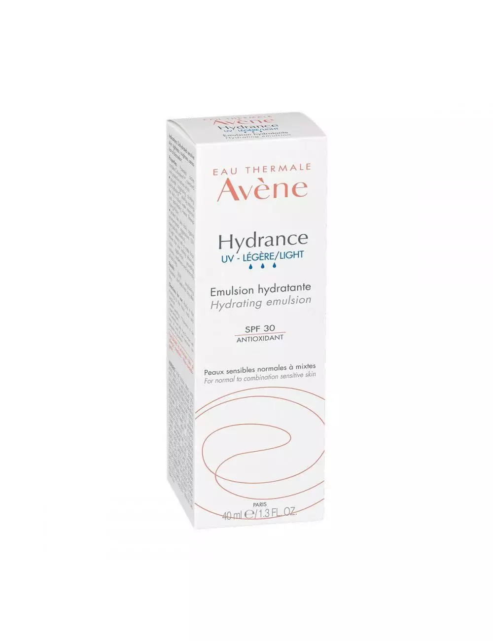 Emulsión Hidratante Avene Hydrance Crema FPS 30 n 40 mL