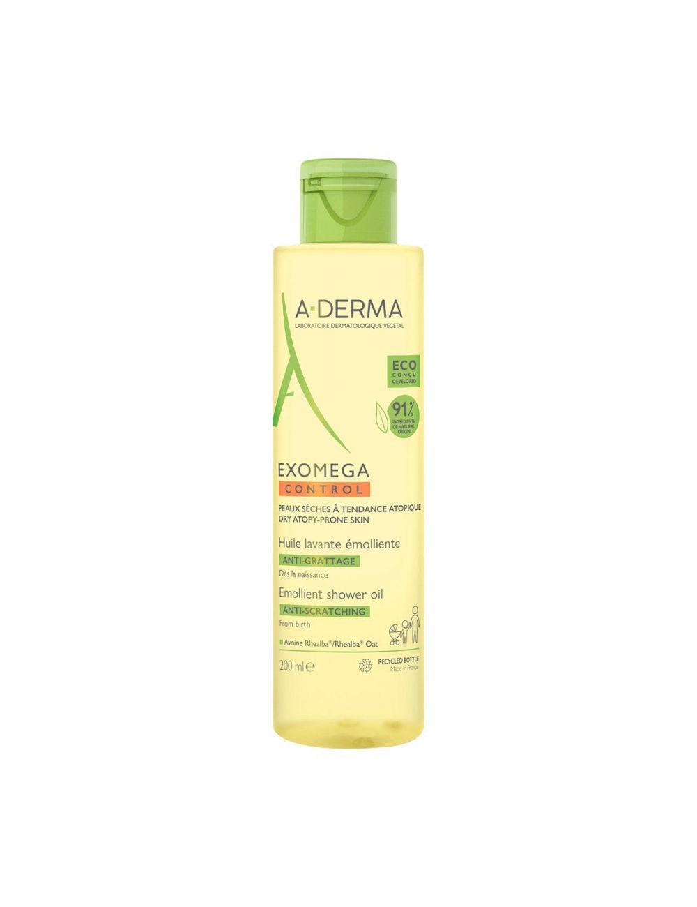 EXOMEGA A-DERMA ACEITE DE DUCHA FRASCO CON 200 ML