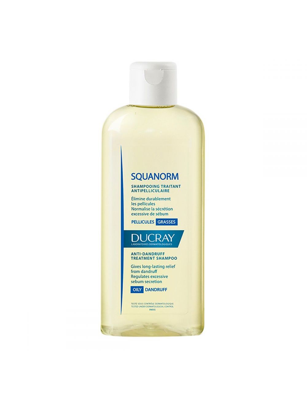 Ducray Squanorm Shampoo Caspa Grasa 200 mL