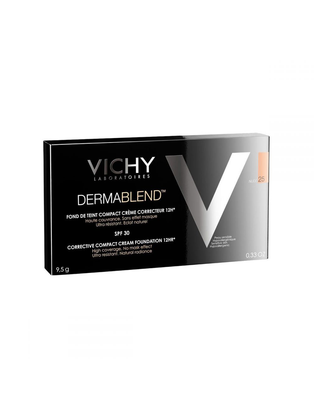 Vichy Dermablend Compacto 25 9.5G Nude 12H Spf30