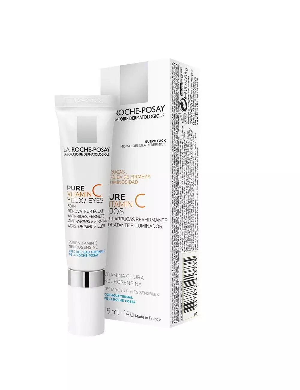 Posay Redermic Ojos Hyalu Caja Con Tubo Con 15 g