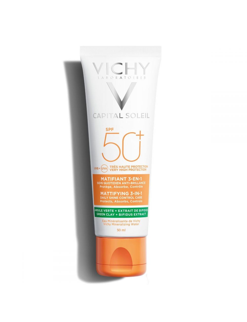 Vichy Capital Soleil Matificante 3 En 1 Fps50+ 50 mL