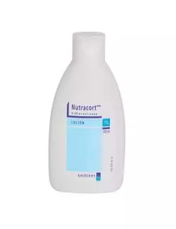 Nutracort Loción 120 mL  Solución 1 % Caja con Frasco